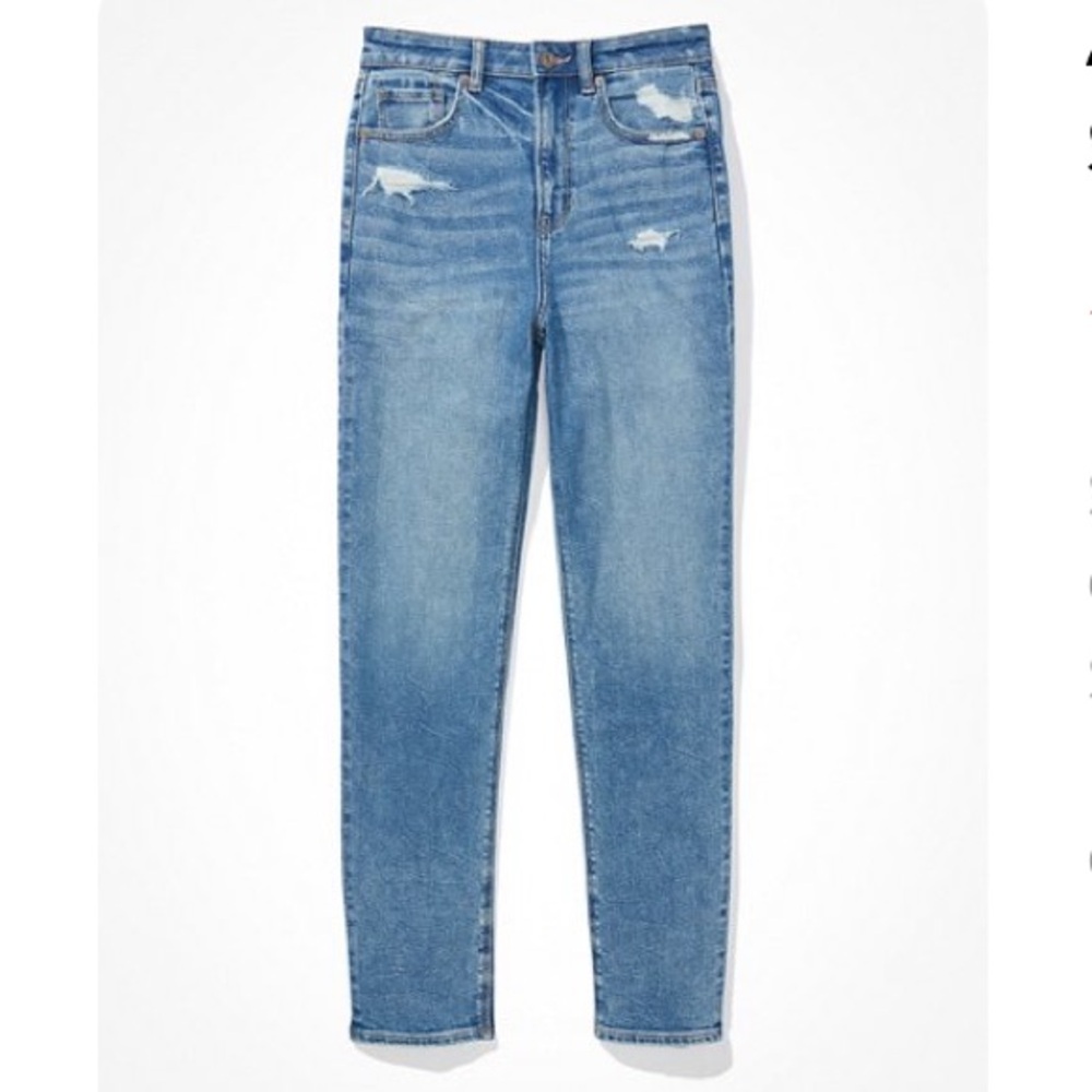 AE STRETCH MOM STRAIGHT JEAN